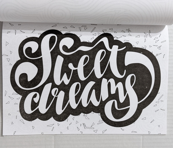 Color Me Inspired Adult Coloring Book, Like New - Picture 6 of 8